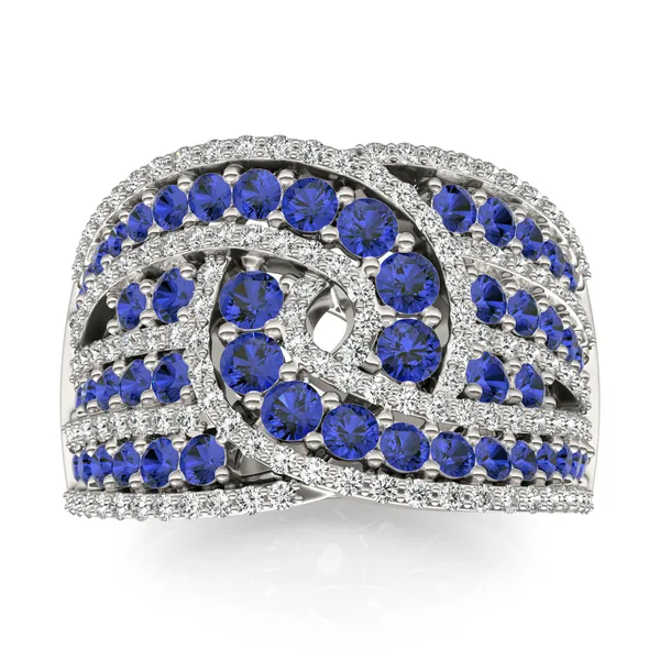 Sapphire Delphine Statement Ring