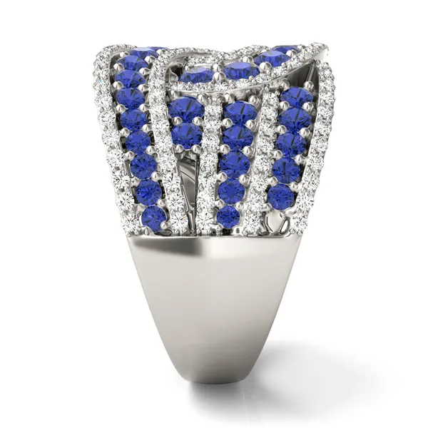 Sapphire Delphine Statement Ring
