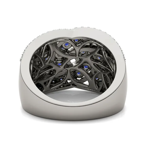 Sapphire Delphine Statement Ring
