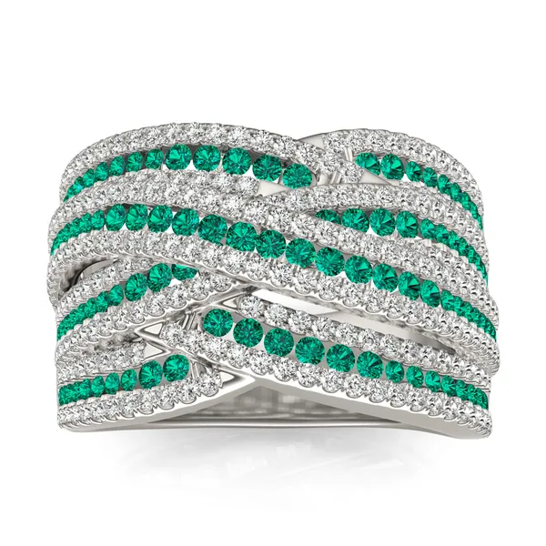 Emerald Cordelia Statement Ring