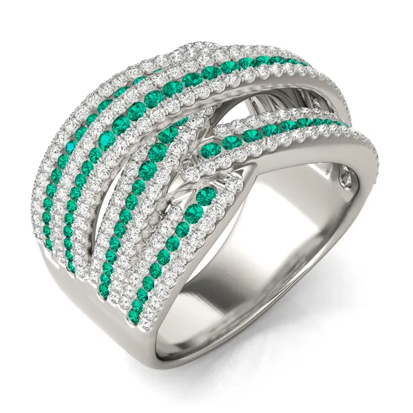 Emerald Cordelia Statement Ring