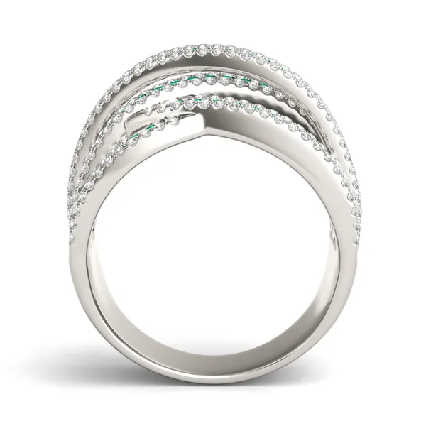 Emerald Cordelia Statement Ring