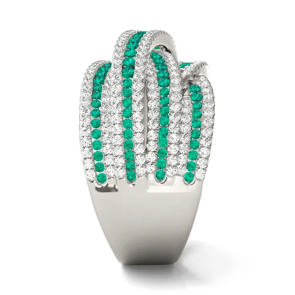 Emerald Cordelia Statement Ring