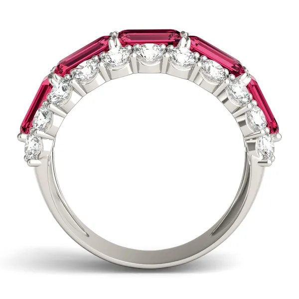 Ruby East-West Huntress Ring