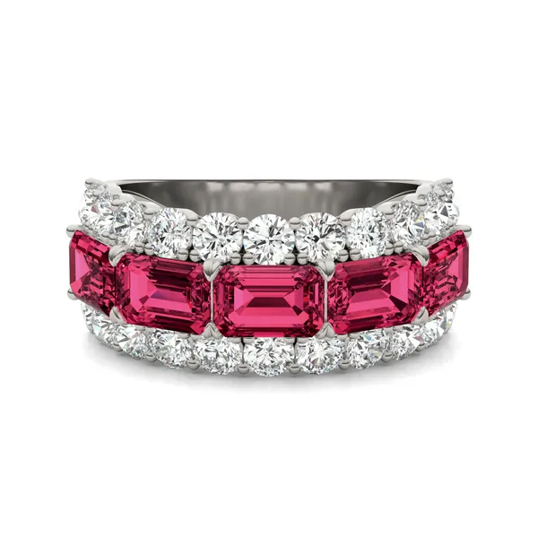 Ruby East-West Huntress Ring
