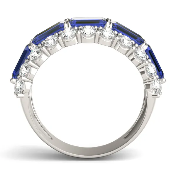 Sapphire East-West Huntress Ring