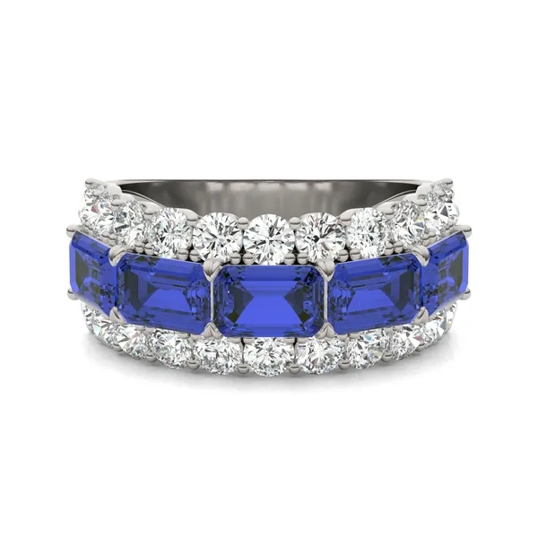 Sapphire East-West Huntress Ring