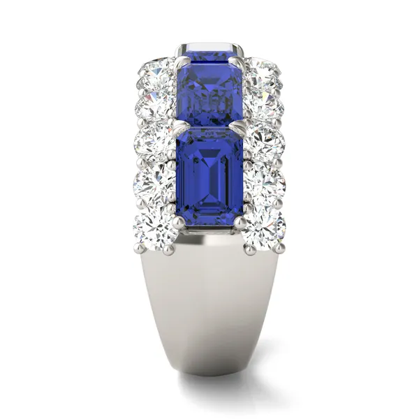 Sapphire East-West Huntress Ring
