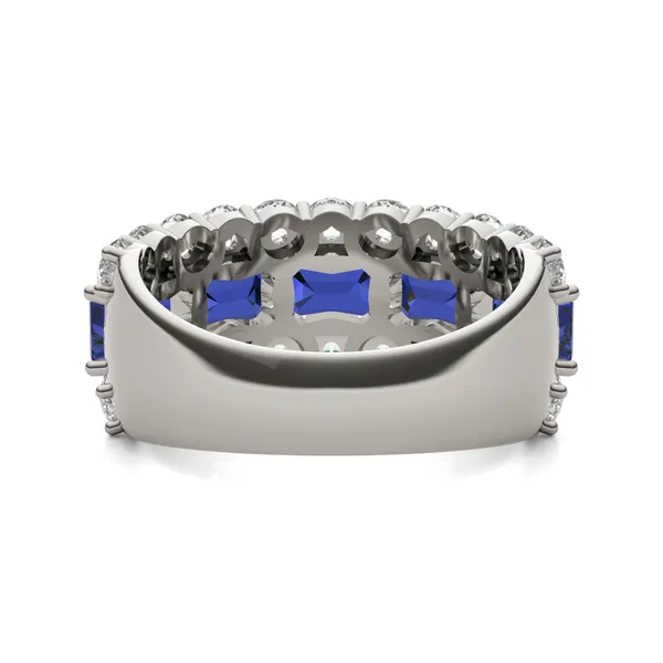Sapphire East-West Huntress Ring