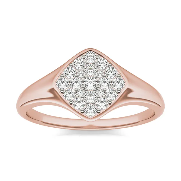 Signature Kite Cluster Signet Ring
