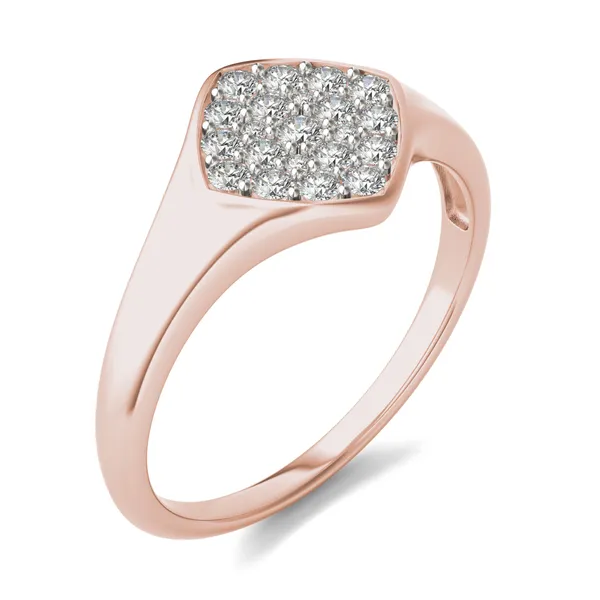 Signature Kite Cluster Signet Ring