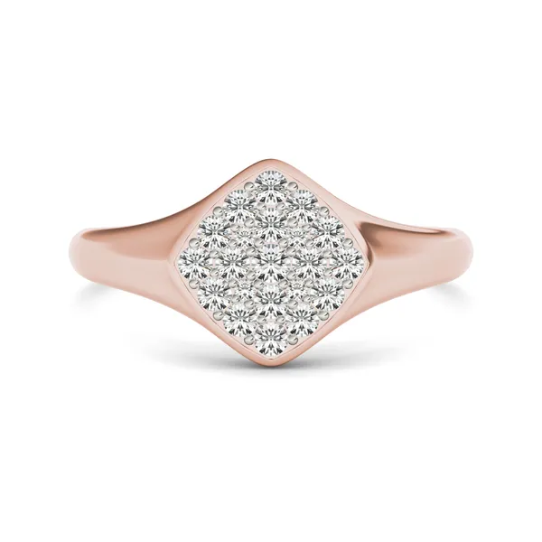 Signature Kite Cluster Signet Ring