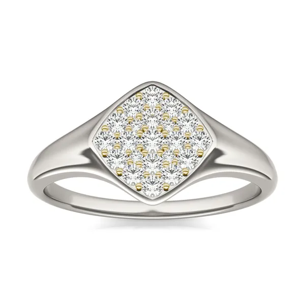 Signature Kite Cluster Signet Ring