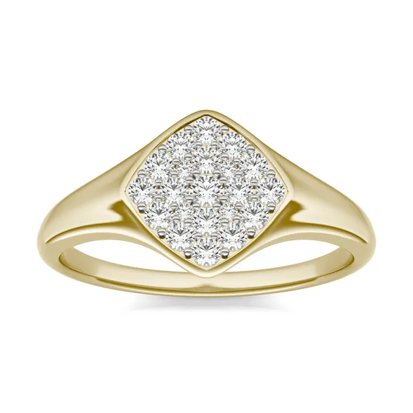 Signature Kite Cluster Signet Ring