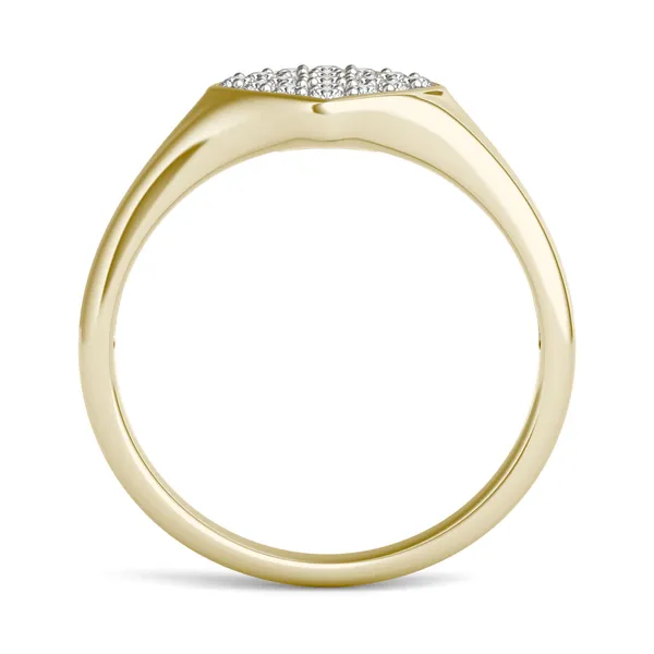 Signature Kite Cluster Signet Ring
