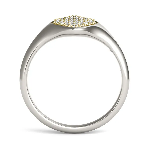 Signature Marquise Cluster Signet Ring