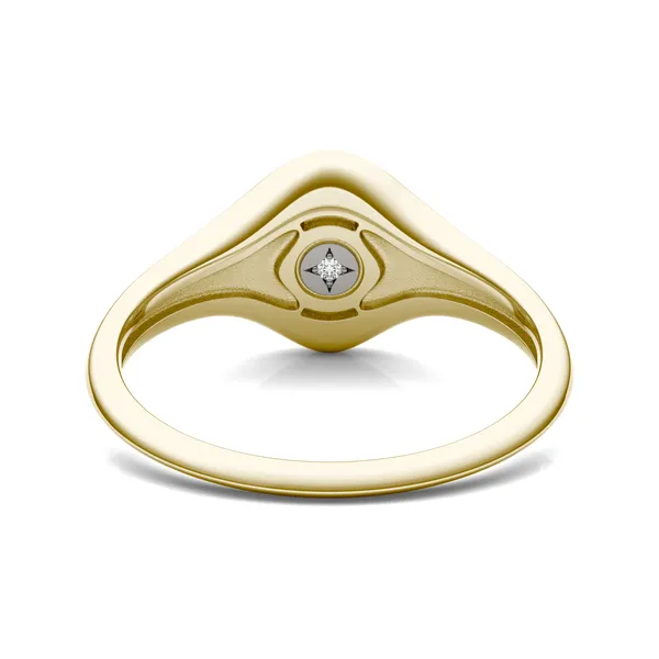 Signature Oval Initial Signet Ring K