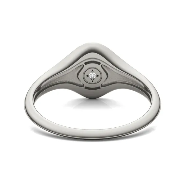 Signature Oval Initial Signet Ring