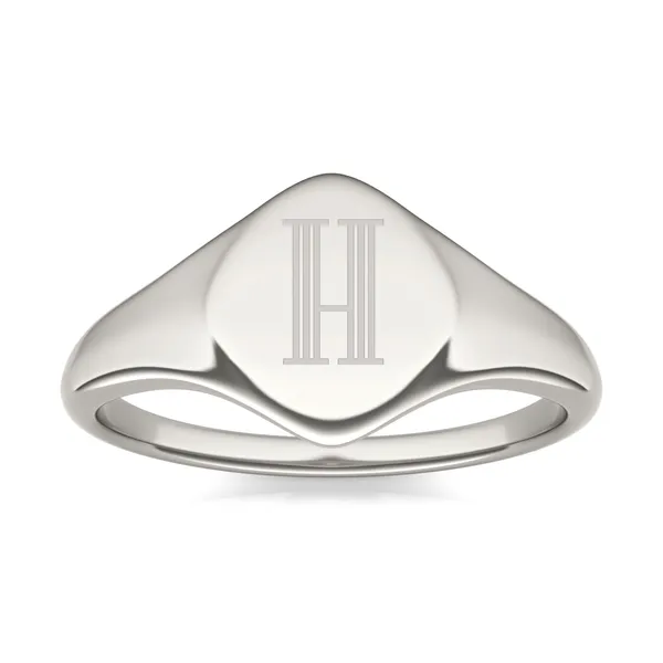 Signature Kite Initial Signet Ring