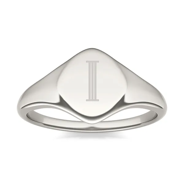 Signature Kite Initial Signet Ring