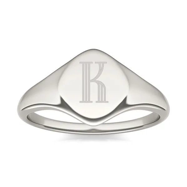 Signature Kite Initial Signet Ring
