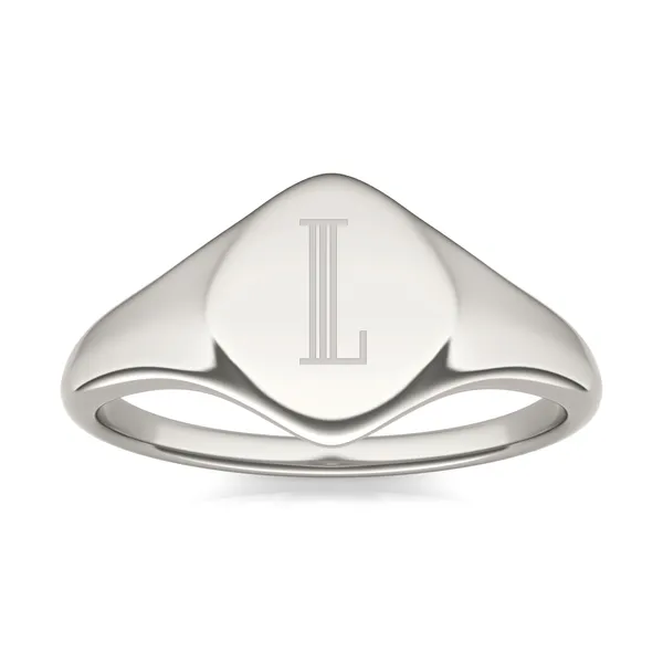 Signature Kite Initial Signet Ring