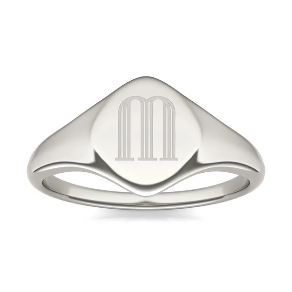 Signature Kite Initial Signet Ring