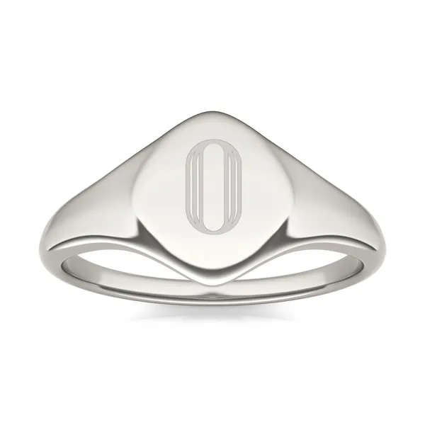 Signature Kite Initial Signet Ring