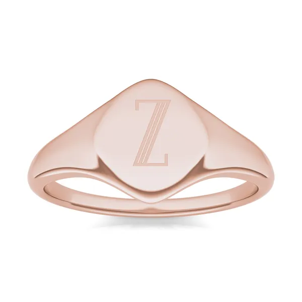 Signature Kite Initial Signet Ring Z