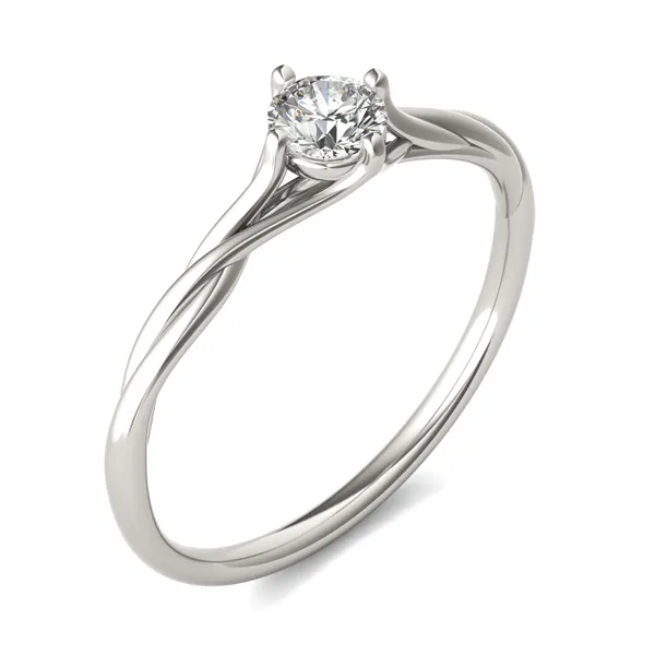 Petite Vineyard Solitaire Ring