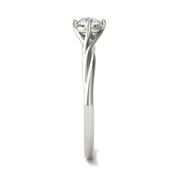 Petite Vineyard Solitaire Ring