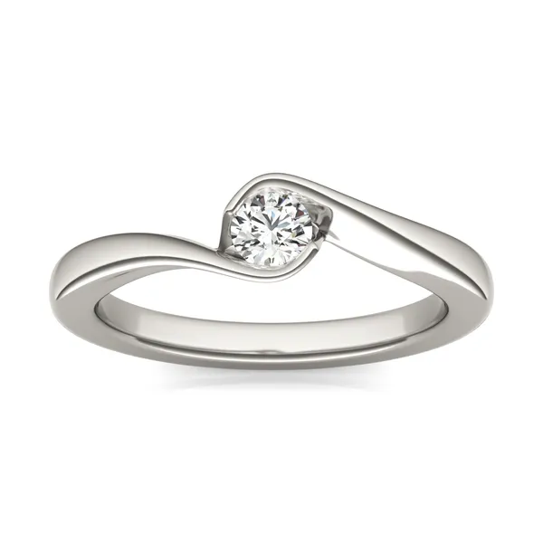 Swirling Bypass Petite Ring