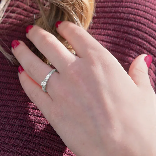Exaggerated Channel Petite Ring
