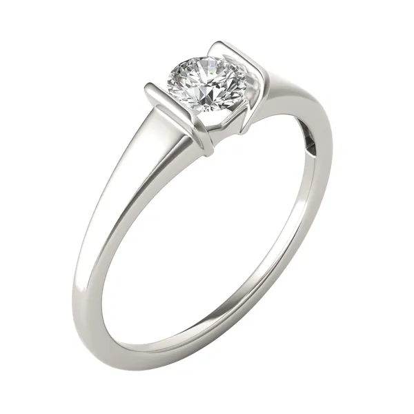 Exaggerated Channel Petite Ring