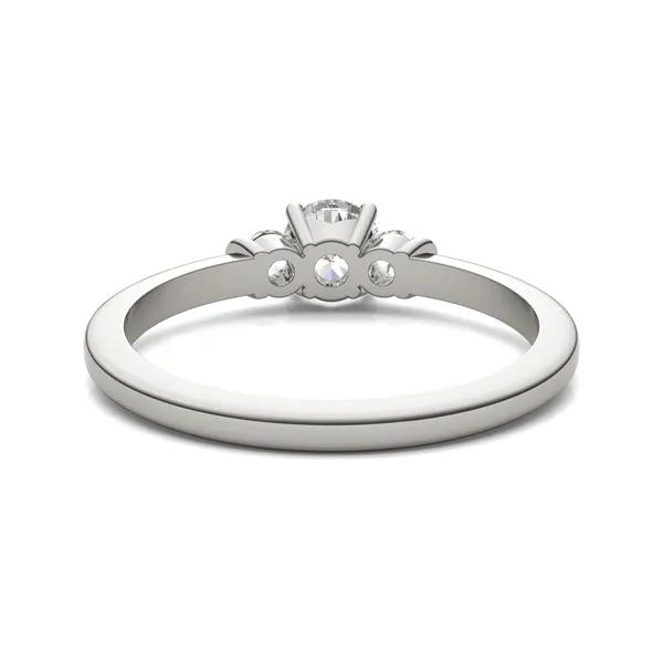 Petite Channel Three-Stone Ring