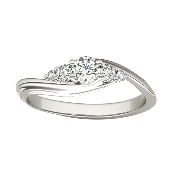 Zephyr Five-Stone Bypass Ring