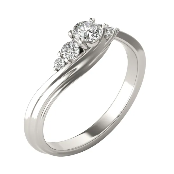 Zephyr Five-Stone Bypass Ring