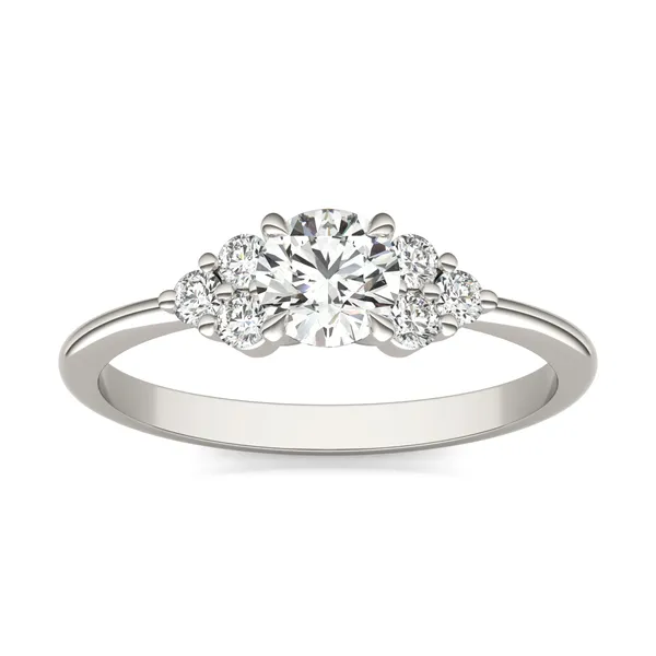 Petite Cloud Accented Ring