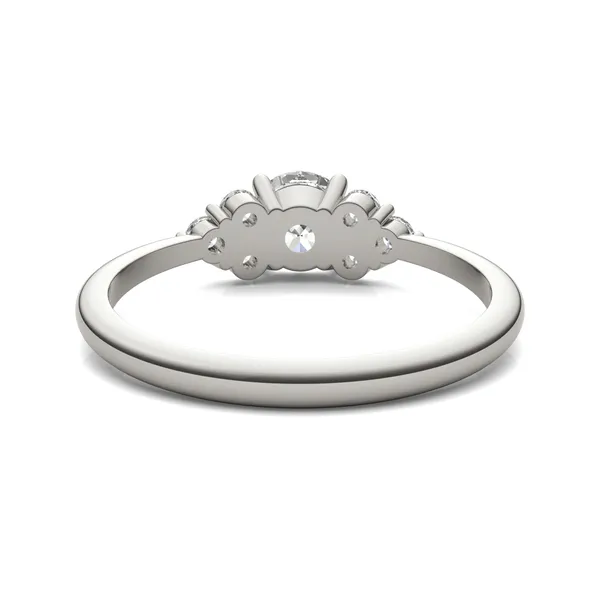 Petite Cloud Accented Ring
