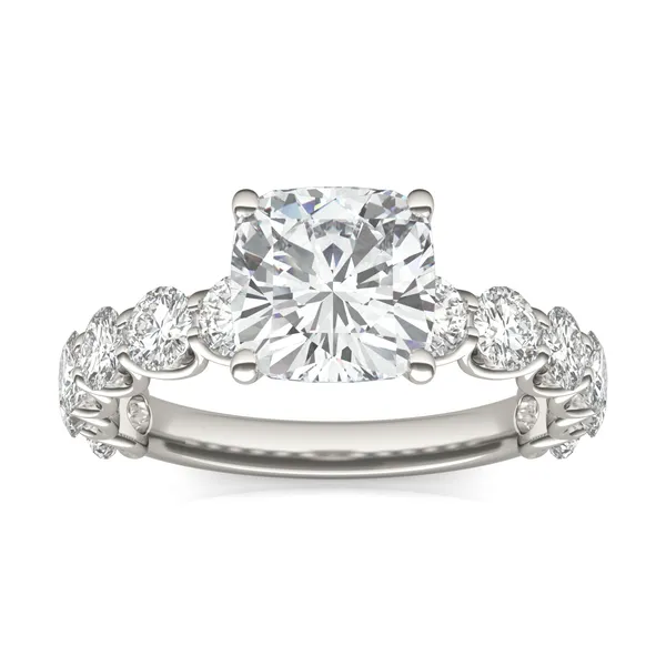 Cushion Wren Engagement Ring