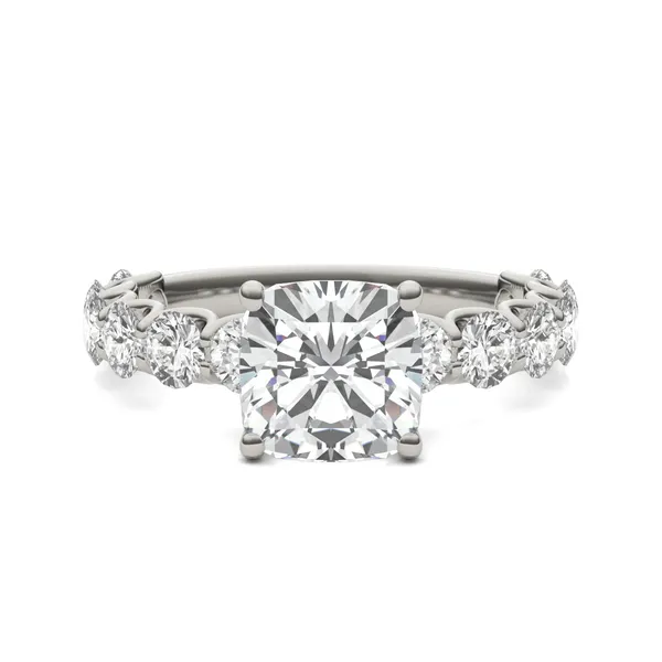 Cushion Wren Engagement Ring
