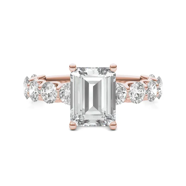 Emerald Wren Engagement Ring