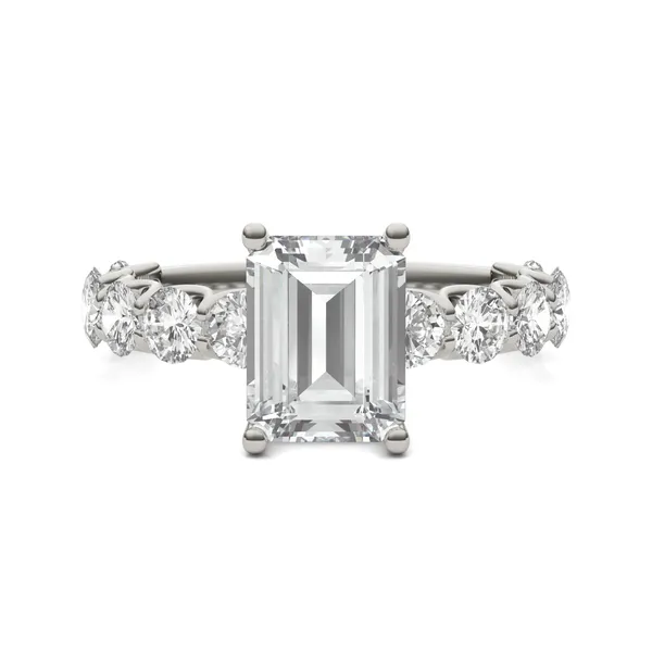 Emerald Wren Engagement Ring