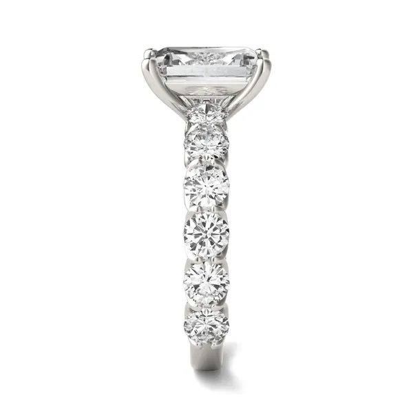 Emerald Wren Engagement Ring