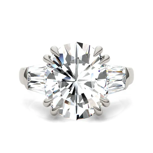 Oval Bold Isolde Exotic Engagement Ring