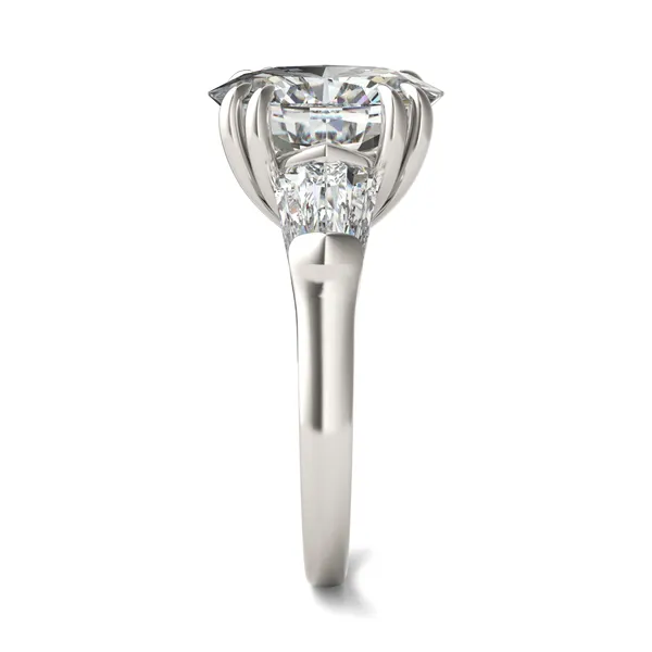 Oval Bold Isolde Exotic Engagement Ring