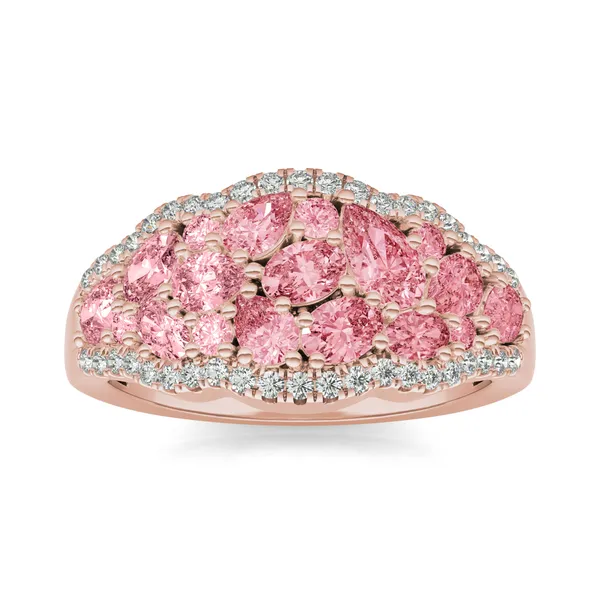 Fancy Pink Daphne Ring