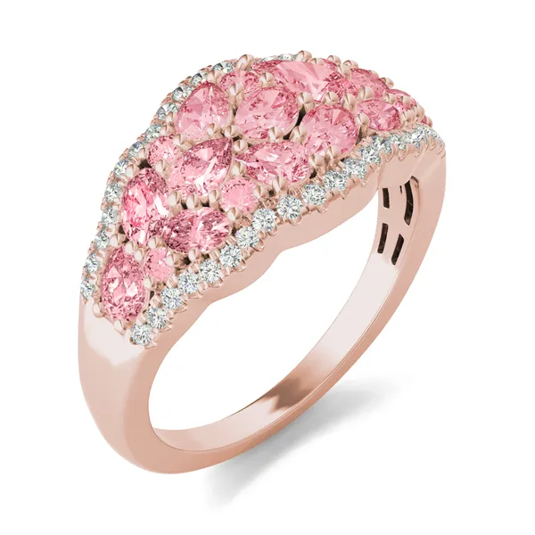 Fancy Pink Daphne Ring