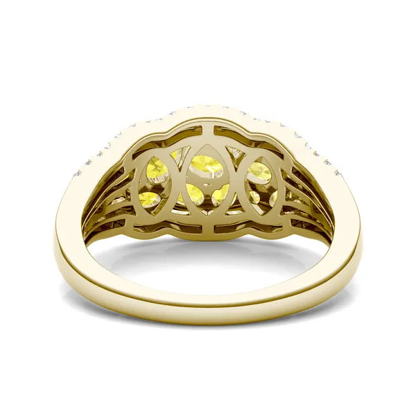 Fancy Yellow Daphne Ring