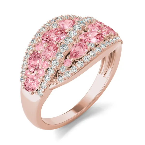 Fancy Pink Amoret Ring
